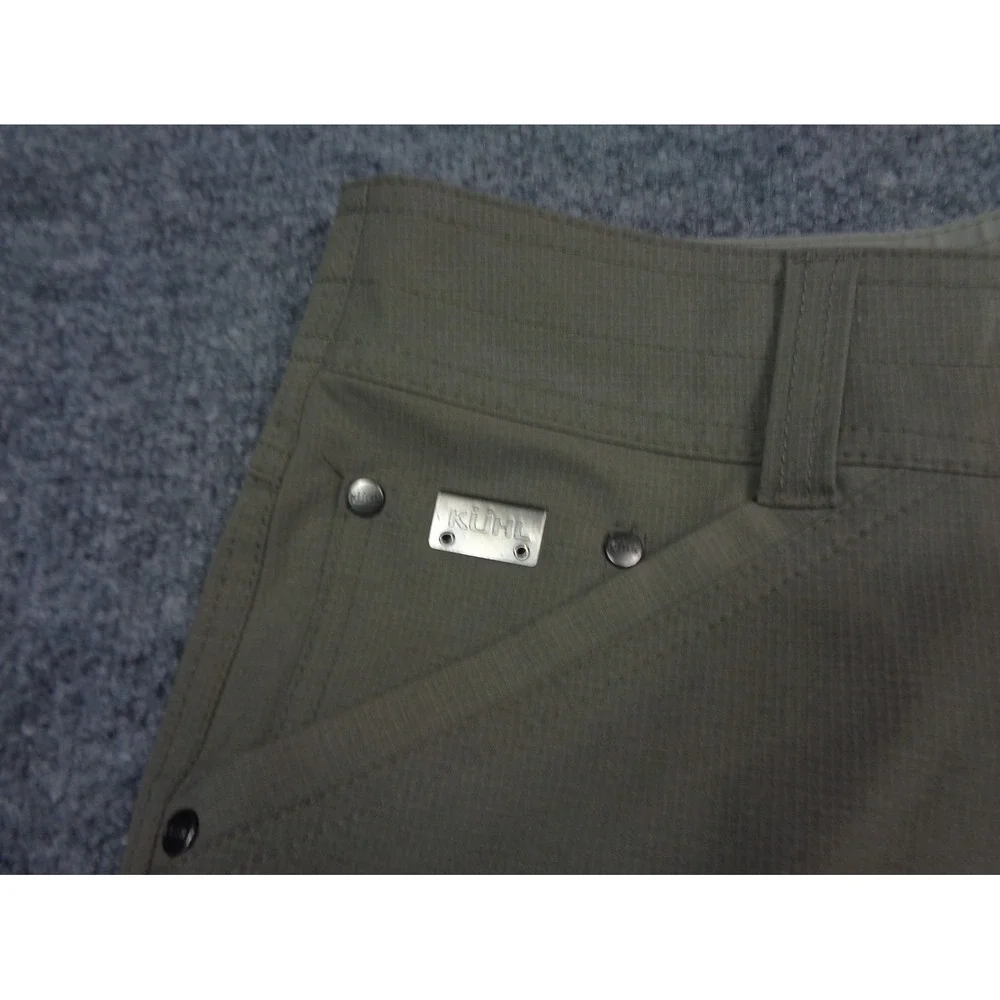 KUHL Silencr Pants Mens Brown 40 X 30 Hiking Outdoor Trail Nylon Ripstop